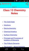 Class 12 Chemistry Notes Affiche