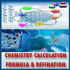 Chemistry Calculation formula & Definition E-Book ícone
