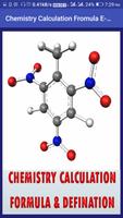 Chemistry Calculation formula & Definition E-Book Affiche