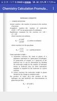 Chemistry Calculation formula & Definition E-Book capture d'écran 3
