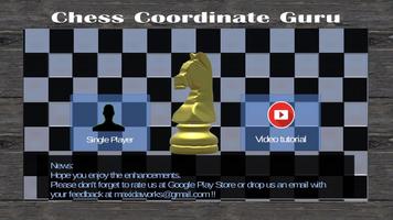 Chess Coordinate Guru Affiche