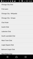 Chicago City Chat captura de pantalla 1