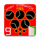 Multi 9 Sport Stopwatch Free simgesi