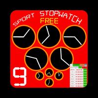 Multi 9 Sport Stopwatch Free 海報