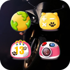 Children Cute Cartoon Icon Pack simgesi