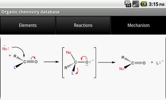 Organic chemistry database screenshot 2