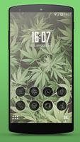 Kush Weed Smart Launcher Theme poster