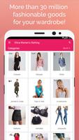 Cheap womens clothes shopping app Affiche