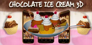 Chocolate Ice Cream 3D