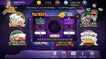 ZIP Club - Game bài triệu phú 海報