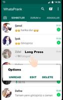 WhatsApk (Fake Conversations) syot layar 1