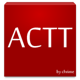 카카오톡 ACTT Red Wine 테마 icône