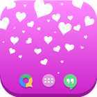 Hearts Live Wallpaper Free ikona