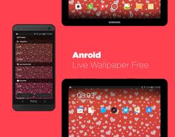 Hearts Live Wallpaper Free plakat