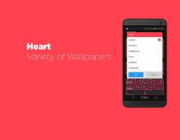 Hearts Live Wallpaper Free 스크린샷 1