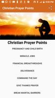 Christian Prayer Points Affiche
