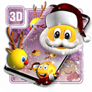 3D Christmus Emoji Theme APK