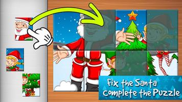 kids Jigsaw Puzzle Santa world постер