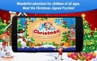 Christmas games: Kids Puzzles постер