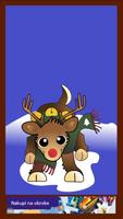 Christmas Rudolph Jingle LED poster