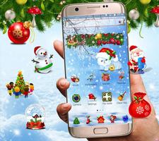 Christmas Santa Winter Theme ภาพหน้าจอ 1