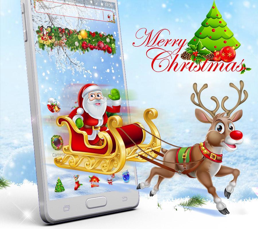 Christmas Santa Winter Theme For Android Apk Download