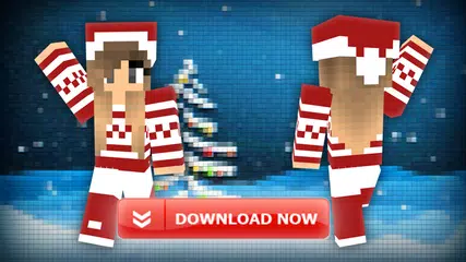 Christmas skins Minecraft APK download