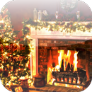 Christmas Fireplace Video LWP APK