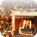 Christmas Fireplace Video LWP APK