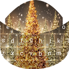 Christmas Tree Gold: Keyboard biểu tượng