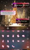 Christmas Tree Gold: Keyboard captura de pantalla 1