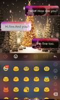 برنامه‌نما Christmas Tree Gold: Keyboard عکس از صفحه