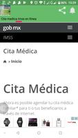 Cita Medica Imss en linea Ekran Görüntüsü 3
