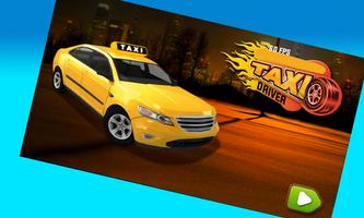 3D City Taxi Driver Affiche