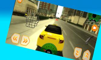 3D City Taxi Driver capture d'écran 2