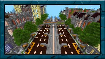 New city map for minecraft pe Affiche