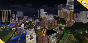 City maps for MCPE