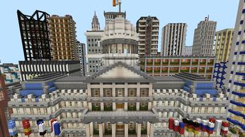Poster City maps for MCPE