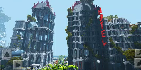 Apocalypse City. MCPE map APK download