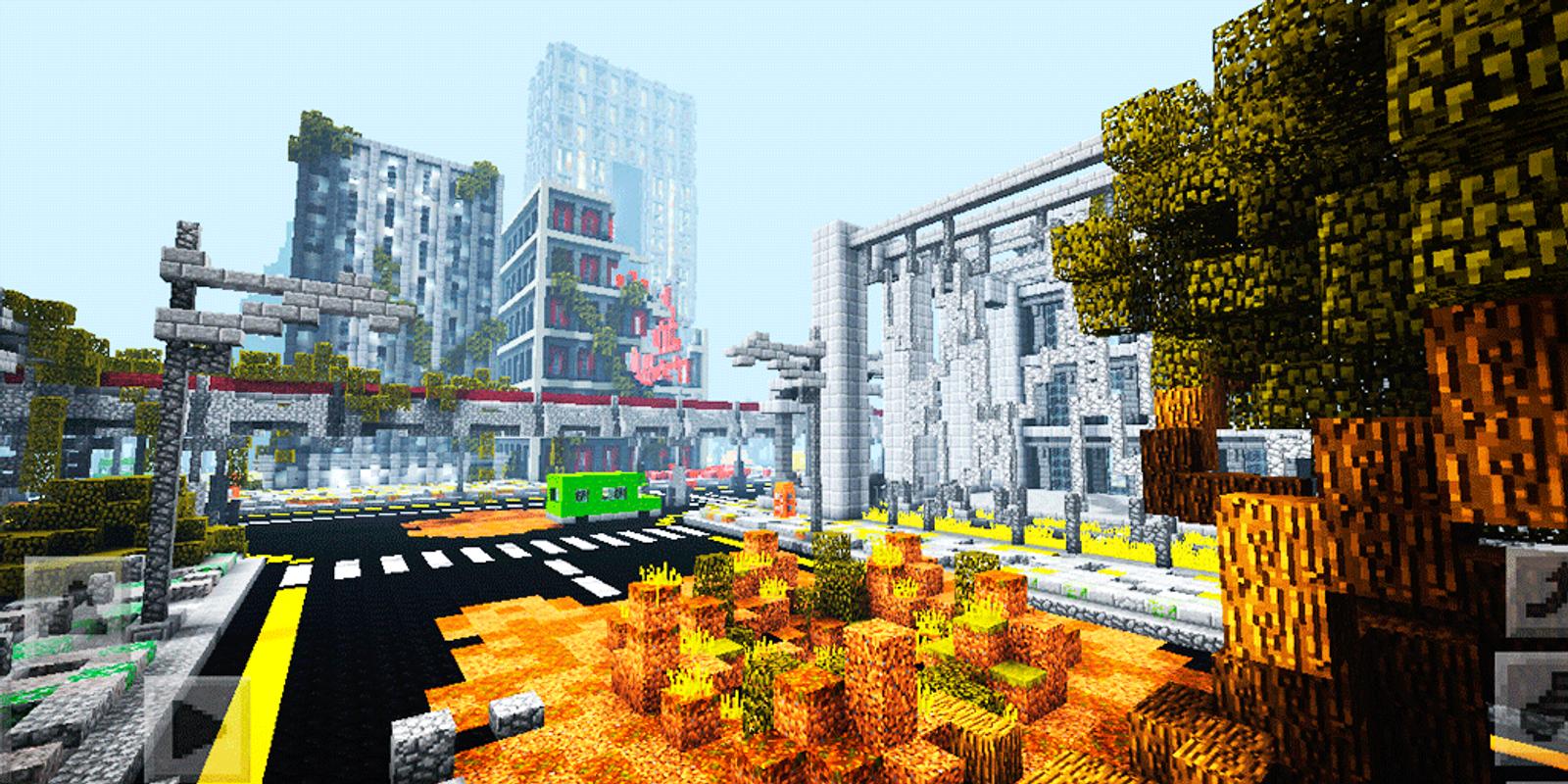 Apokalypse Stadt. MCPE-Karte für Android - APK herunterladen