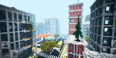 3 Schermata Apocalypse City. MCPE map