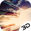 City Street Building Dusk Live 3D Wallpaper APK