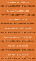 CIDR Calc capture d'écran 1