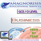 CIE O Level Business 7115 Zeichen
