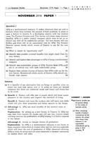 CIE O Level Business 7115 Plakat