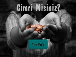 Cimri Misin Testi Affiche