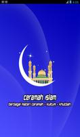 Ceramah Islam poster