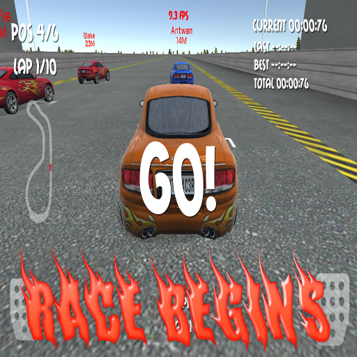 fast racing car 2015 3D