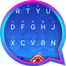 Circus Night Theme&Emoji Keyboard APK