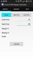 Gross Profit Margin Calculator syot layar 2